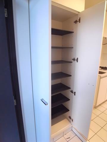 玄関収納の豊富。