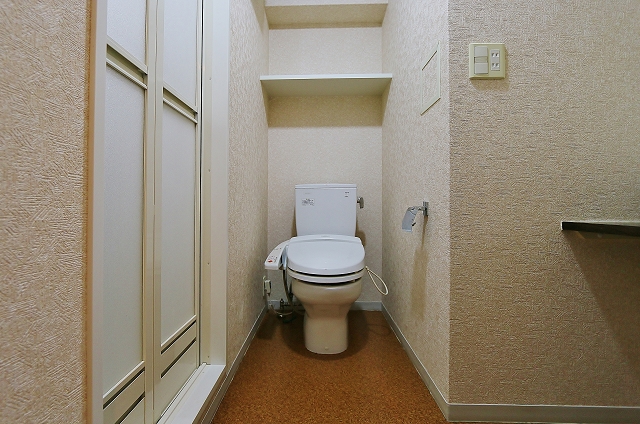 トイレはウォシュレット完備です