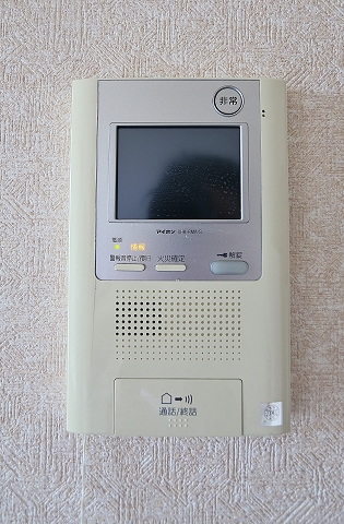 モニターフォンでお出迎え