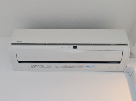 エアコン完備で年中快適に過ごせます