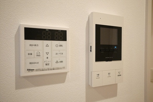 安心のモニターホン付きです