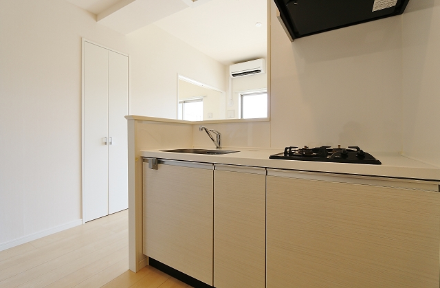 人気のカウンターキッチン