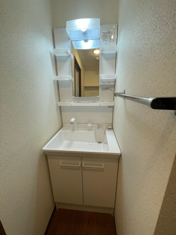 使い勝手の良い独立洗面台