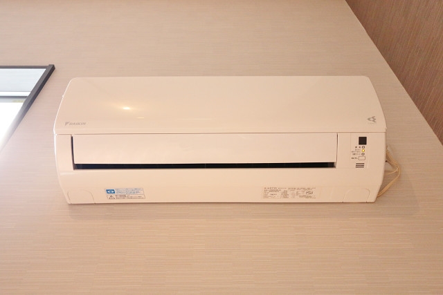 エアコン付きで１年中快適です