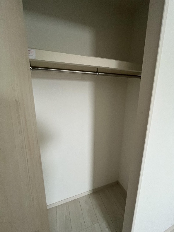 お洋服が多い方でも安心の収納力