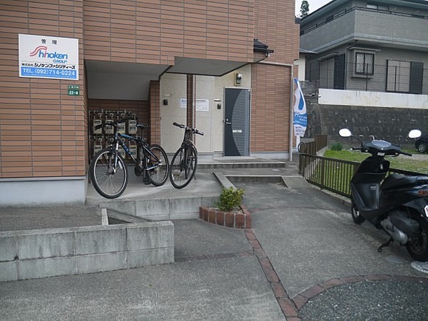 駐輪場あります。