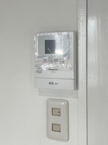 TVモニタ付きで安心です