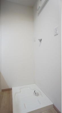 もちろん室内洗濯機置き場