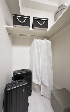 オシャレが楽しくなるウォークインクローゼット