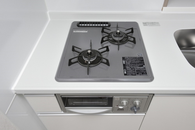 自炊する方には嬉しい2口コンロ