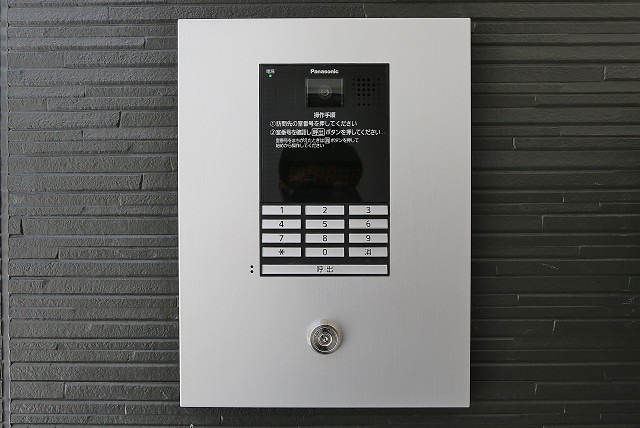 オートロック付きで安心ですね