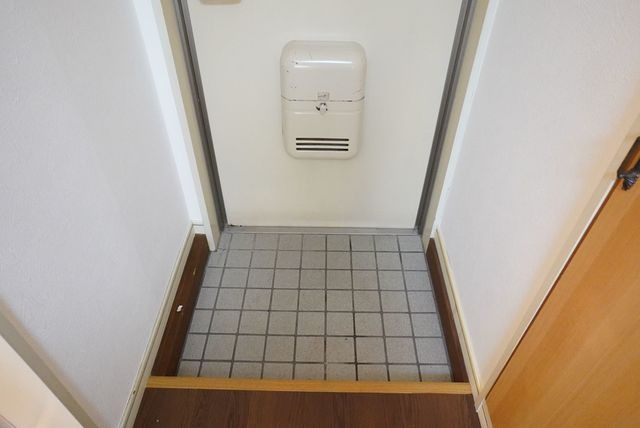 明るい玄関ですね。