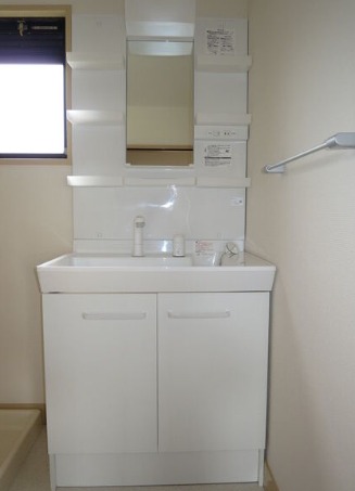 朝の支度はこちらです