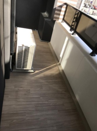 南西向きで日当たり良好です