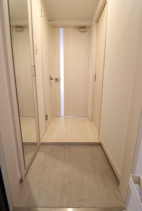 開放感のある玄関ですね