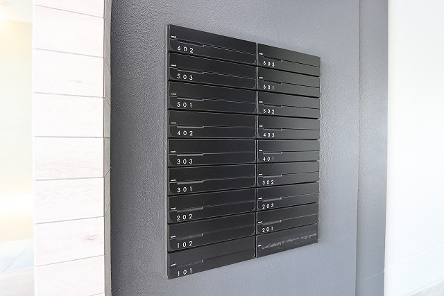 集合ポストあります