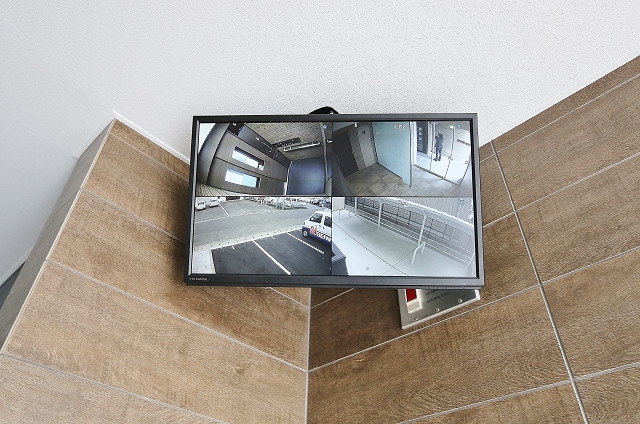 防犯カメラがありセキュイティもしっかりしています