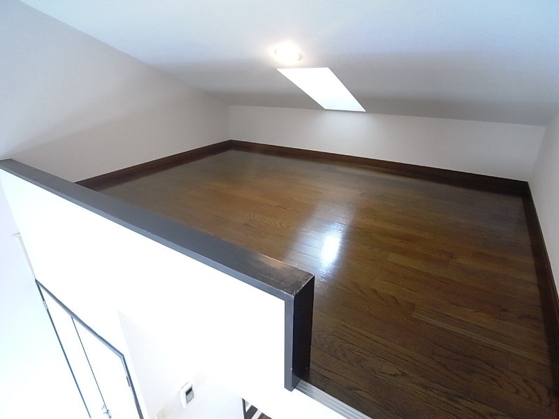 秘密基地感のあるロフトです