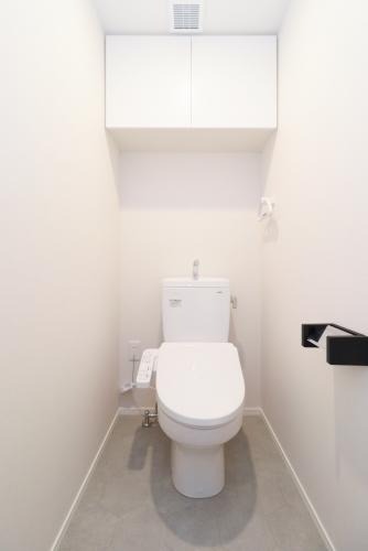 温水便座付きです。