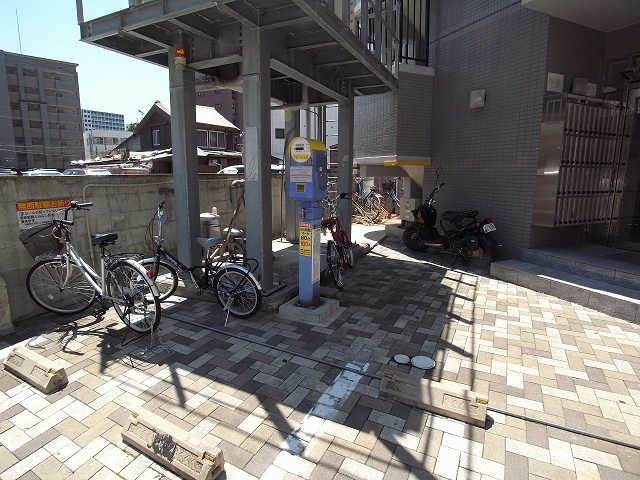 駐輪場もあります