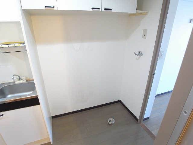 室内洗濯機置場で快適