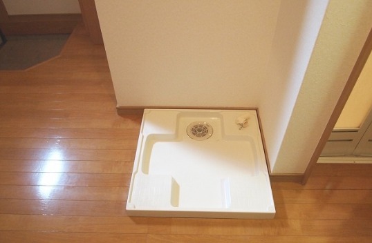 洗濯機も室内に置けます