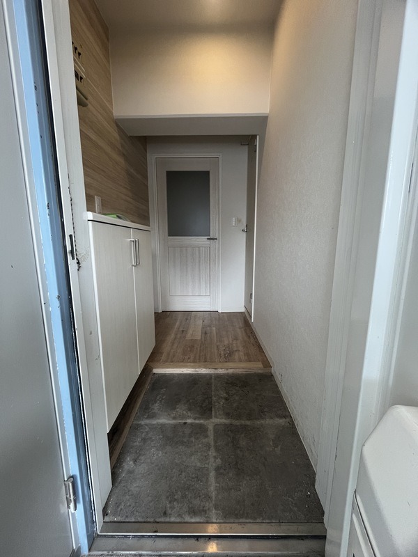 解放感のある玄関ですね