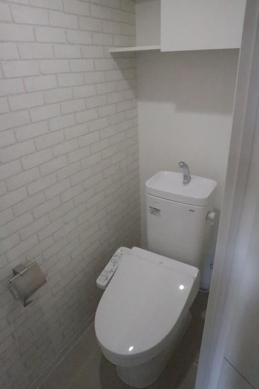 温水洗浄便座付きです