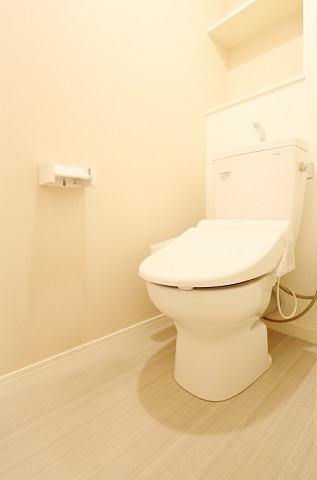 清潔感のあるお手洗いですね