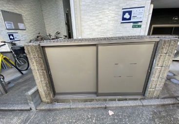 ゴミ置き場もあります。