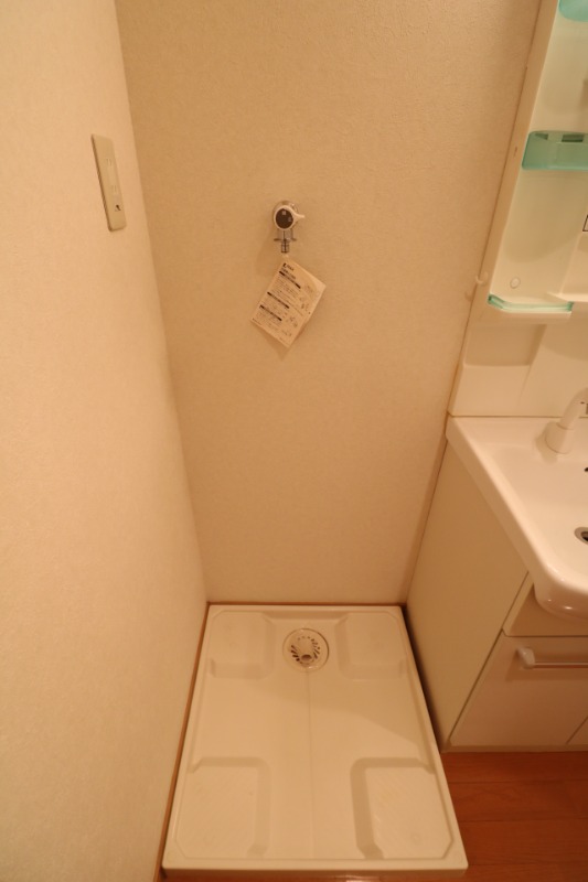 洗濯機も置けます。