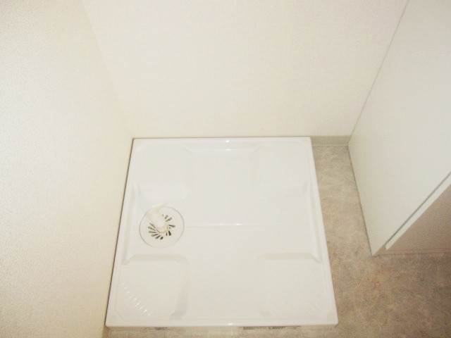 室内洗濯機置場です