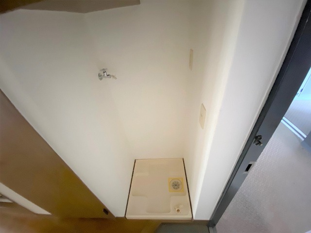 洗濯機も室内に置けます