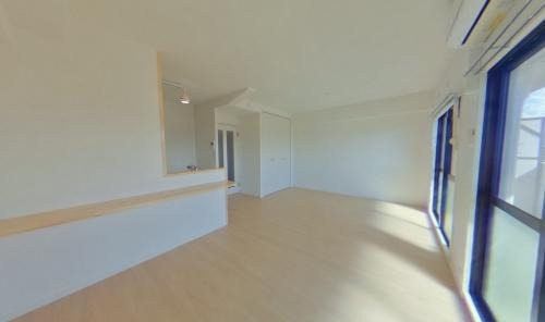 14帖の広々リビングです