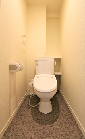 ウォシュレット完備です