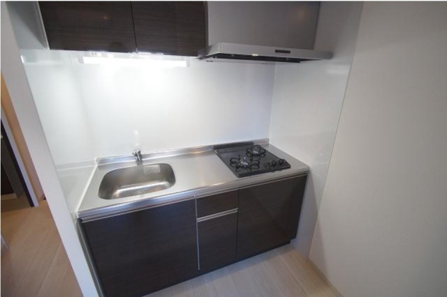 調理スペースも広々、料理もはかどりますね