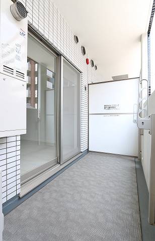 お洗濯物が干しやすい広さです