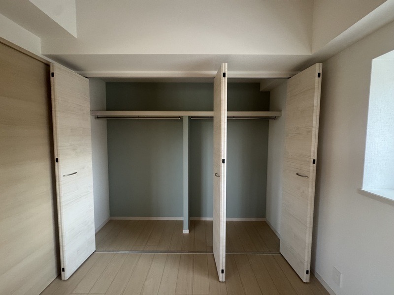 大きなクローゼットです