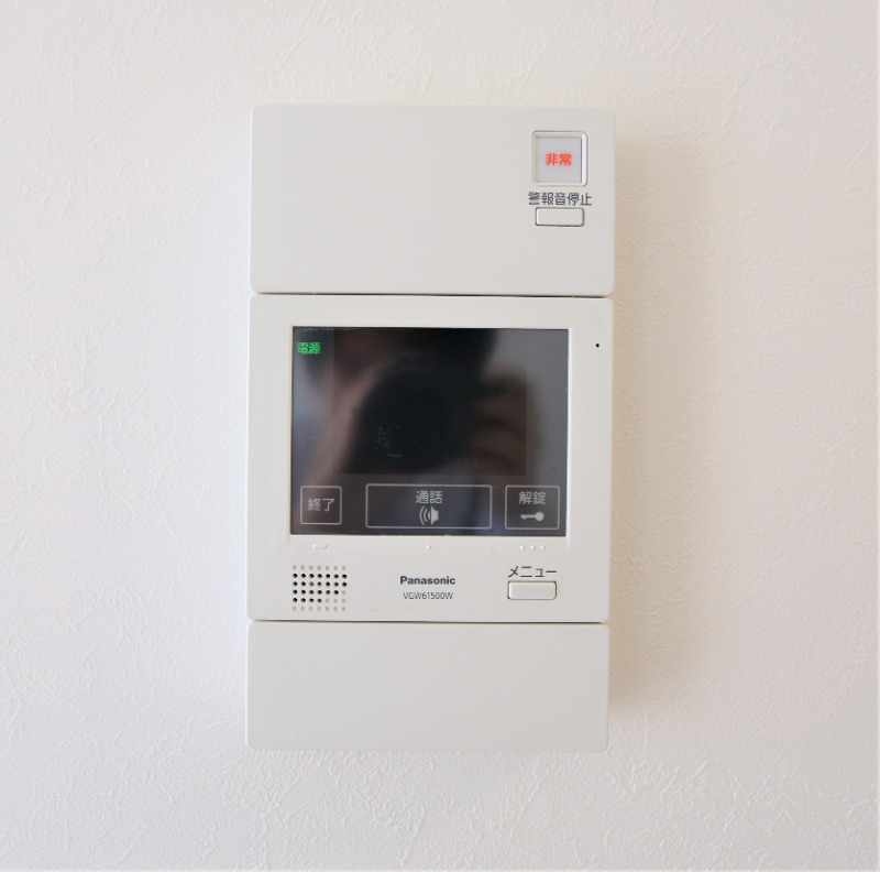 来客の確認が出来るので安心ですね