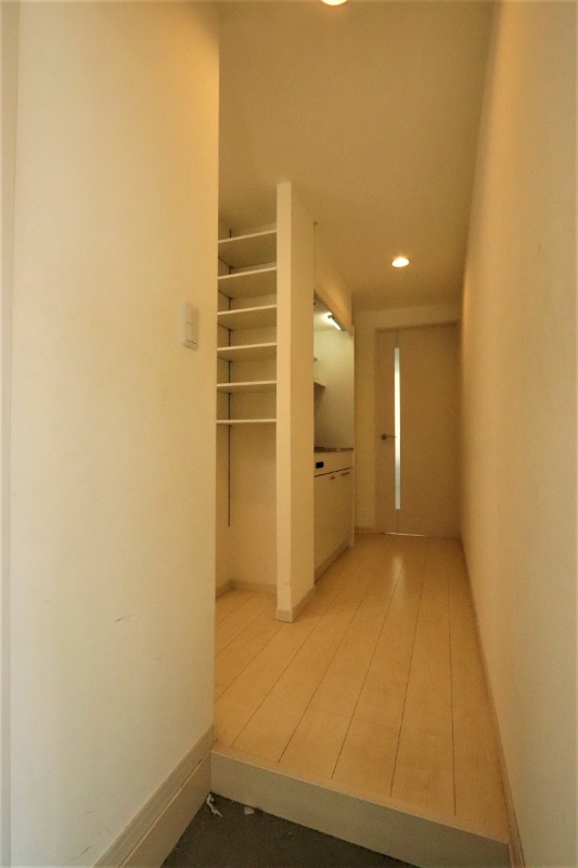 玄関からの景色です。