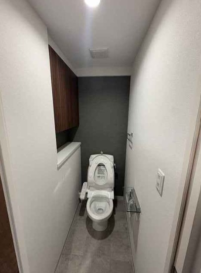 温水洗浄便座付きです