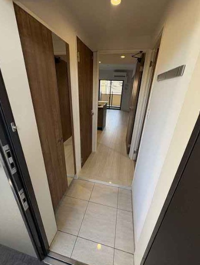 鏡付きで最終チェックバッチリ