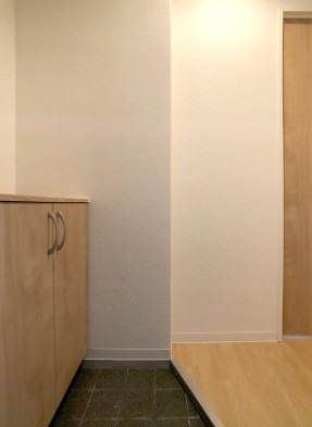 玄関はこんな感じです