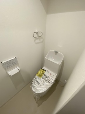 清潔感のあるトイレです