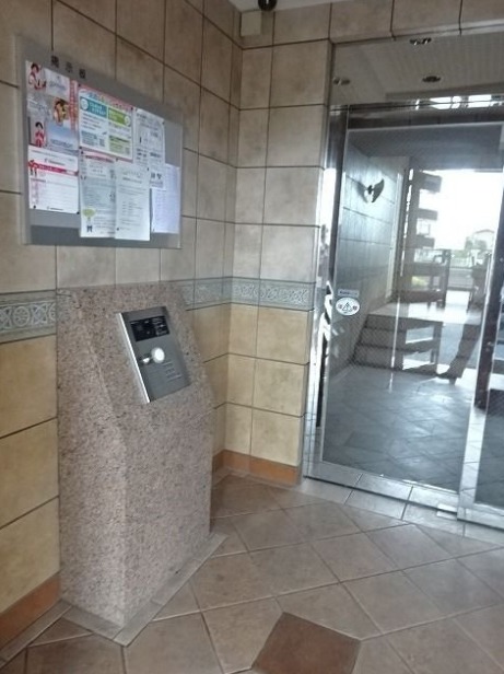 オートロック付きで安心ですね。