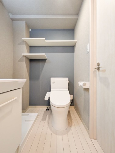 ウォシュレット完備です