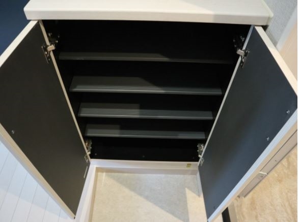 シューズ収納もばっちり