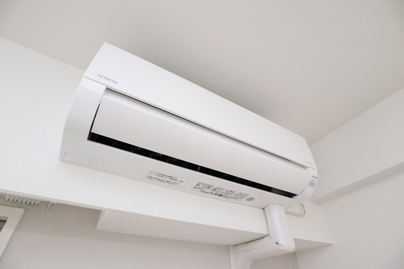 エアコン完備で年中快適に過ごせます