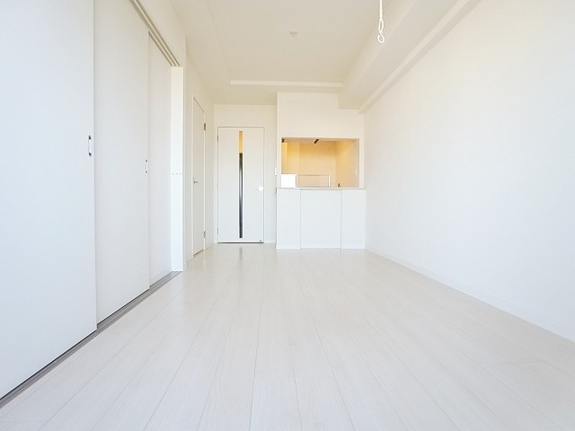 リビングも広々としています