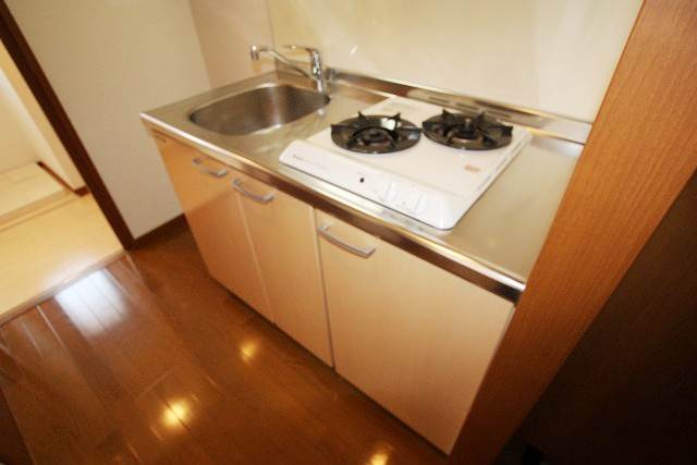 嬉しい２口コンロ付き